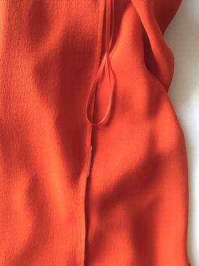 Michael Kors Red Off The Shoulder Crepe Top 10