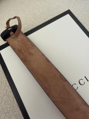 Gucci Black Leather Belt 9