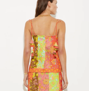 Boteh Alvita Cami Top In Melon Patchwork 2