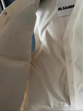 Jil Sander Cream Pffer Gilet 7