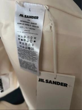 Jil Sander Cream Pffer Gilet 6