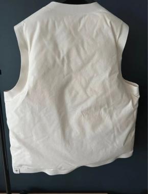 Jil Sander Cream Pffer Gilet 3