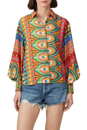 Alexis Printed Blouse 3