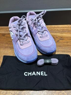 Chanel Lilac CC Trainers 3