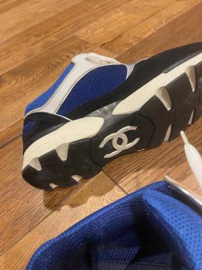 Chanel Blue CC Trainers 7