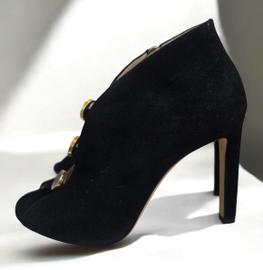 Jimmy Choo Black Suede Lorna Booties 7