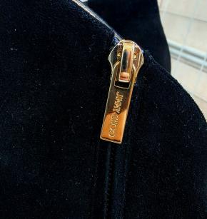 Jimmy Choo Black Suede Lorna Booties 10