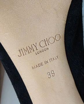 Jimmy Choo Black Suede Lorna Booties 11