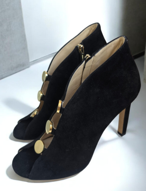Jimmy Choo Black Suede Lorna Booties 4
