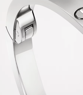 Cartier LOVE Small White Gold Bracelet 18 2