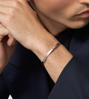 Cartier LOVE Small White Gold Bracelet 18 7