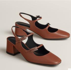 Hermes Tan Jackie Sandals 2