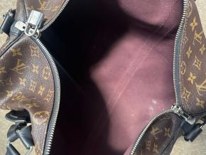 Louis Vuitton Coated Canvas Keepall Bandouliere 45 4