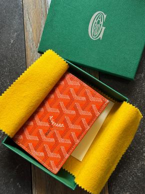 Goyard Orange Saint-Pierre Card Holder 8