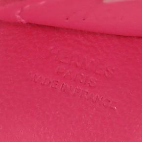 Hermes Rose Mexico Milo Lambskin GriGri Rodeo Bag Charm PM 3