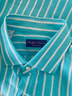 Ralph Lauren Striped Linen Shirt 8
