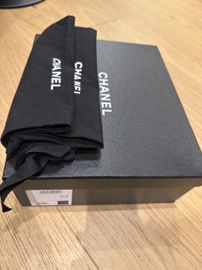 Chanel Chain Embellished Strap Sandals 6