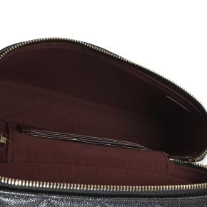 Chanel Black Quilted Caviar Top Handle Slim Vanity With Chain 5