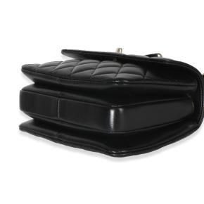 Chanel Black Quilted Lambskin Mini Trendy CC Top Handle 7
