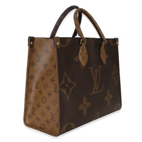 Louis Vuitton Coated Canvas Monogram Reverse  Onthego MM 3