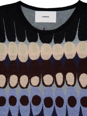 Commas Jacquard Crew-Neck Jumper 3