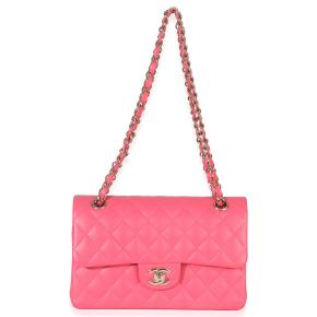 Chanel Quilted Lambskin Small Classic Double Flap Bag 5