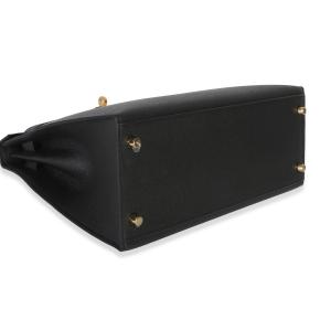 Hermès Black Epsom Sellier Kelly 28 PHW 6
