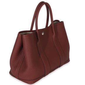 Hermès Rouge H Negonda Garden Party 30 PHW 3