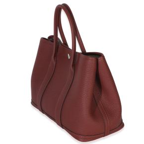 Hermès Rouge H Negonda Garden Party 30 PHW 4