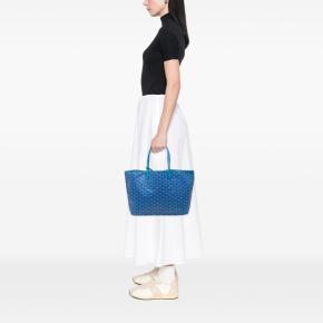 Goyard Blue Goyardine Saint Louis PM 8