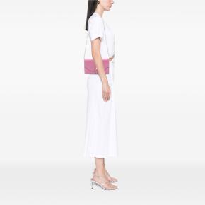 Gucci Pink Pebbled Calfskin Piston Broadway Evening Bag 7