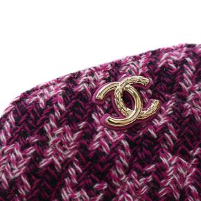 Chanel  Tweed Houndstooth Clutch On Chain 10