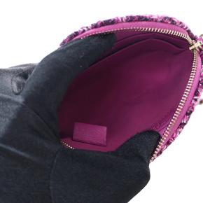 Chanel  Tweed Houndstooth Clutch On Chain 8