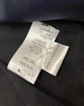 Balmain Navy Double Breasted Blazer 6