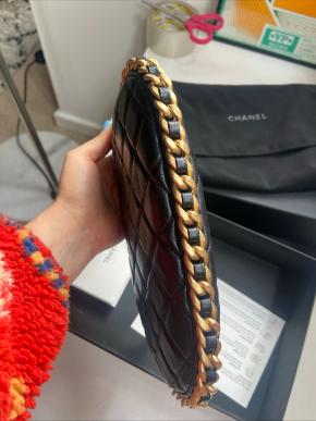 Chanel Black Quilted Leather Shoulder bag 4