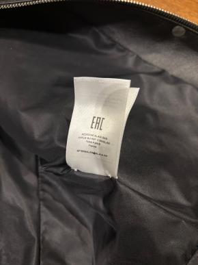 Alaia Black Leather Peplum Jacket 7