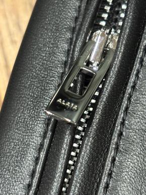 Alaia Black Leather Peplum Jacket 8