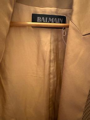 Balmain Silk/Cotton Double Breasted Blazer 5