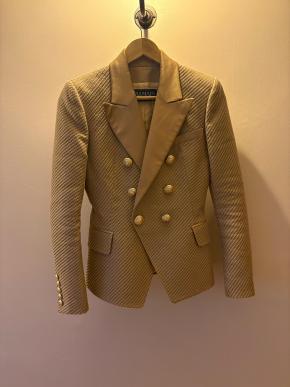 Balmain Silk/Cotton Double Breasted Blazer 2