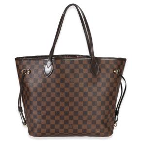 Louis Vuitton Coated Canvas Damier Ebene Neverfull MM 2