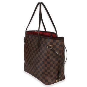 Louis Vuitton Coated Canvas Damier Ebene Neverfull MM 4