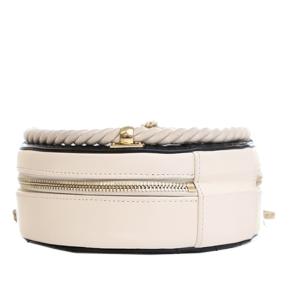 Chanel Black Crumpled Calfskin En Vogue Round Bag 5