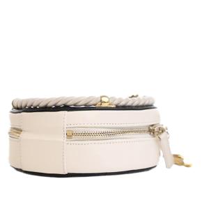 Chanel Black Crumpled Calfskin En Vogue Round Bag 6