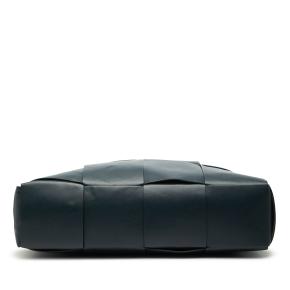 Bottega Veneta Blue Large Leather Intrecciato The Arco Tote 3