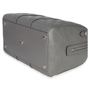 Gucci Embossed Calfskin GG Tennis Medium Duffle Bag 6