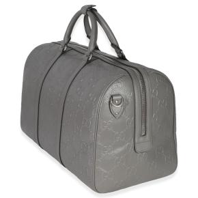 Gucci Embossed Calfskin GG Tennis Medium Duffle Bag 3