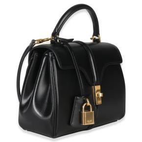 Celine  Satinated Calfskin Small 16 Top Handle Bag 3