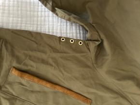 Barbour Olive green Zip Front Jacket 7