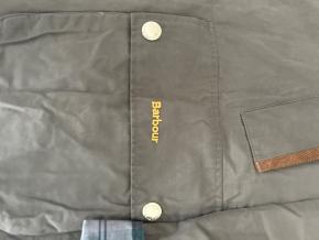 Barbour Olive green Zip Front Jacket 6
