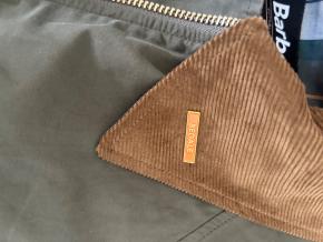 Barbour Olive green Zip Front Jacket 11